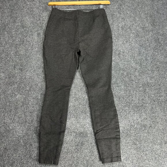 J Jill Pants Womens XS  Ponte Legging Gray Stretch Elastic Waist Tapered Leg - Picture 6 of 7